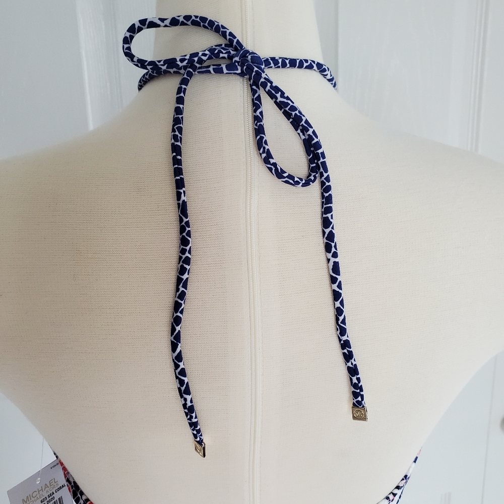 Michael Kors Santorini Beaded Halter Bikini Top - Picture 7 of 14